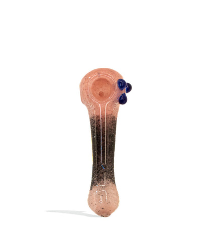 Pink/Black 4 inch Colored Handpipe on white background