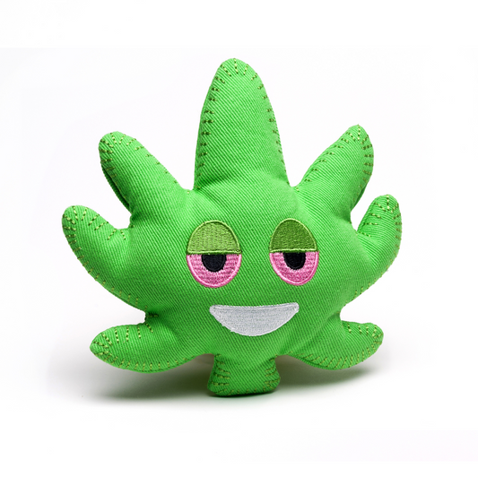 Pot Leaf Dog Toy