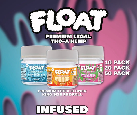 FLOAT  1.5G PRE-ROLL PREMIUM INFUSED KING SIZED
