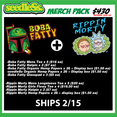 Boba Rippin Merch pack