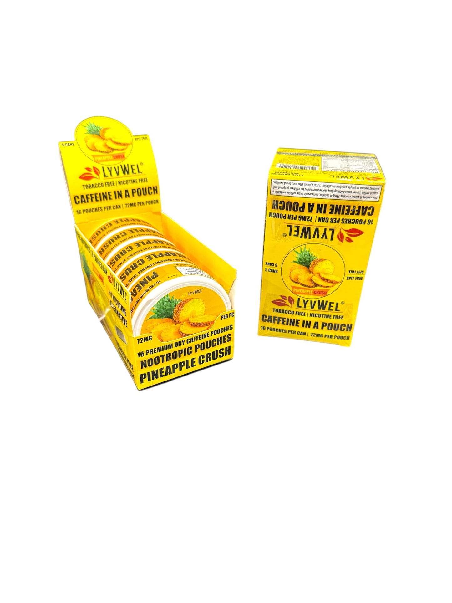 72mg Caffeine Pouches