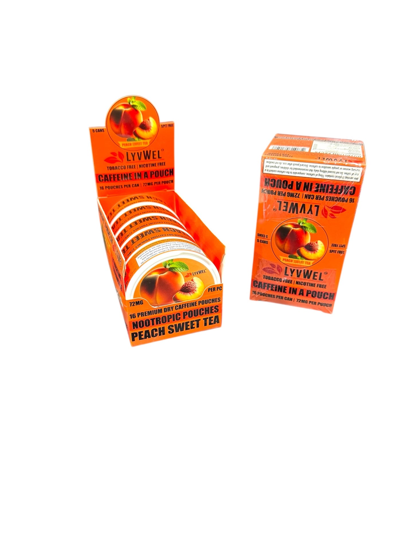 72mg Caffeine Pouches
