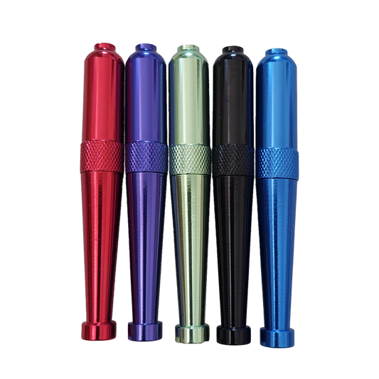 4" Large Anodized Zeppelin Pipe 12pk