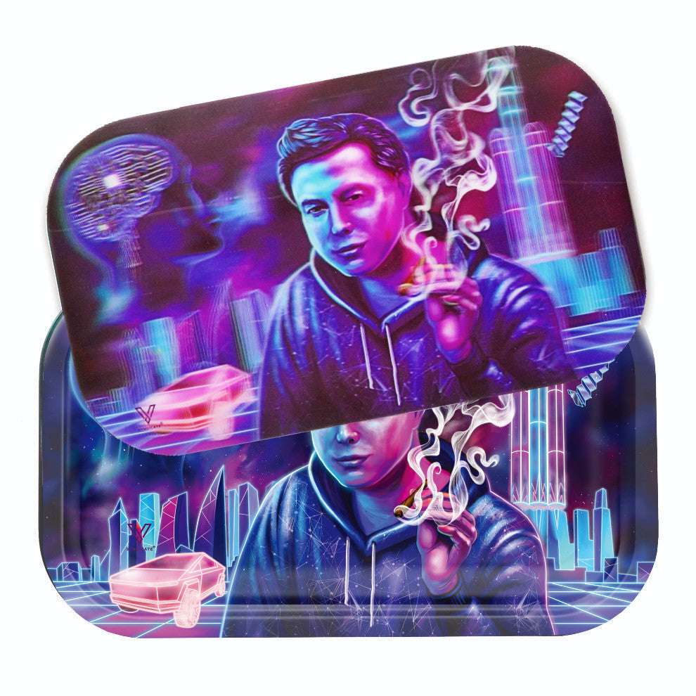 Roll N Go 3D: 1 Metal Tray and 1 3D Mag Slap-Medium