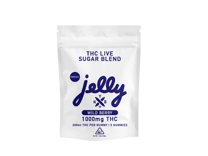 Jelly THC Live Sugar Blend 30,000mg Gummy To-Go Jar