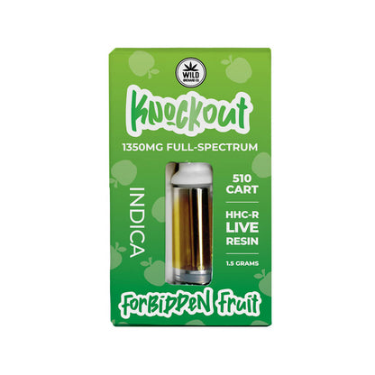WILD ORCHARD KNOCKOUT HHC-R LIVE RESIN 510 CARTRIDGES
