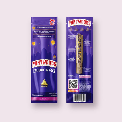 PHATWOODS 3.5Gram THC-P Infused PreRoll Cigars.