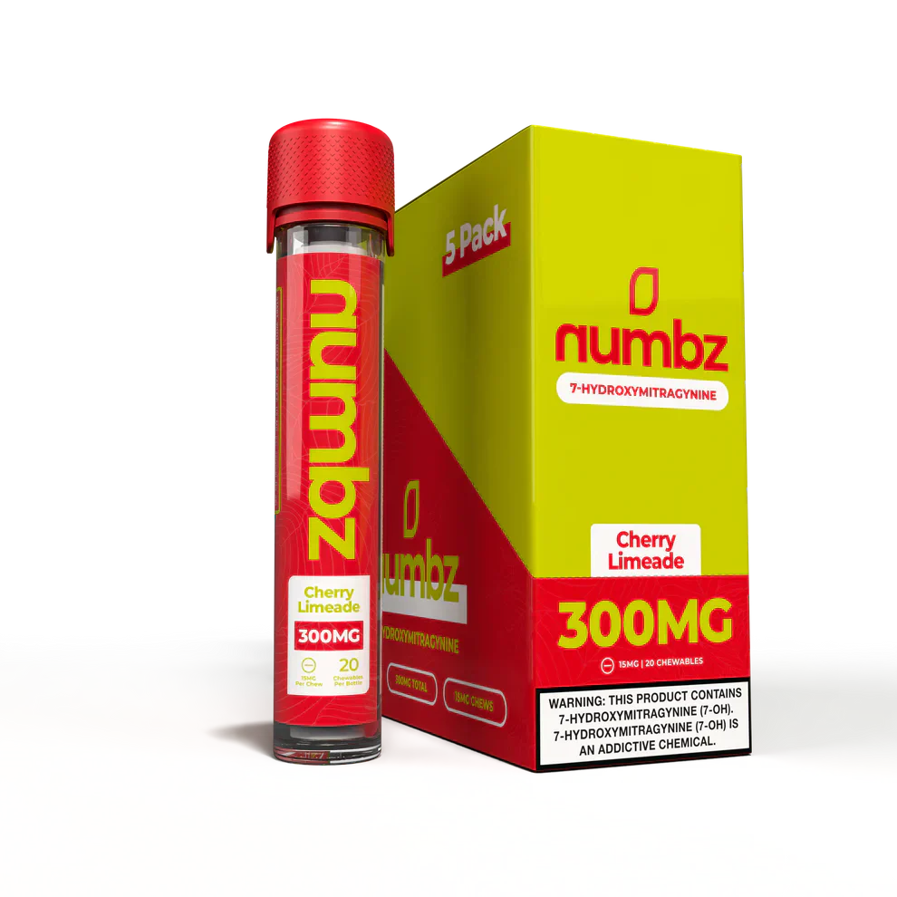 Numbz 300mg Advance Kratom Tablets