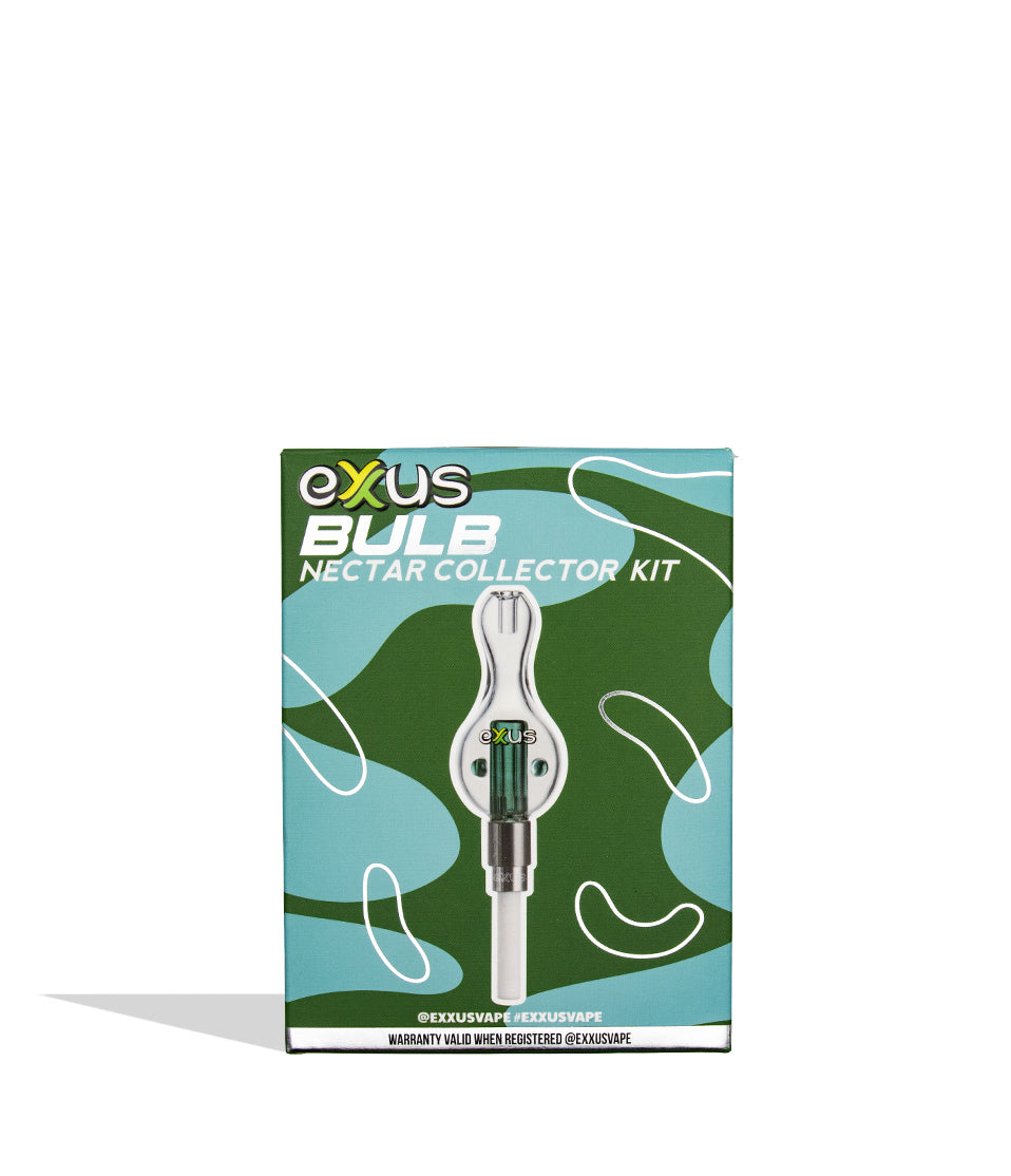 Exxus Bulb Nectar Collector Individual packaging on white background in teal color variant
