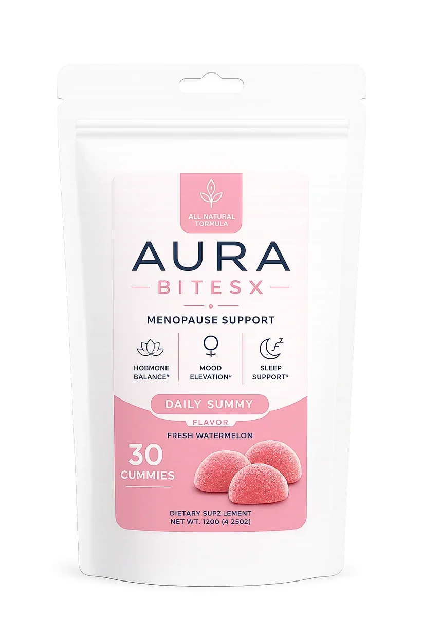 Aura BitesX Menopause Support Gummies
