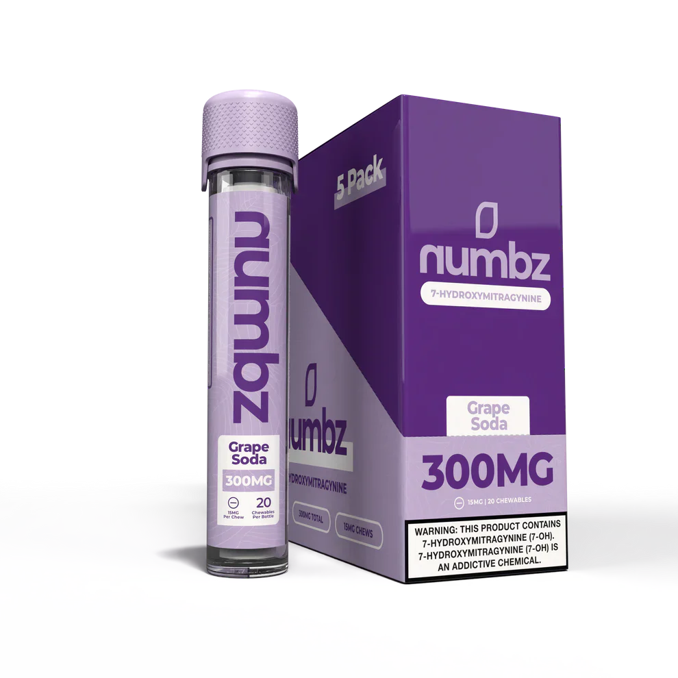 Numbz 300mg Advance Kratom Tablets
