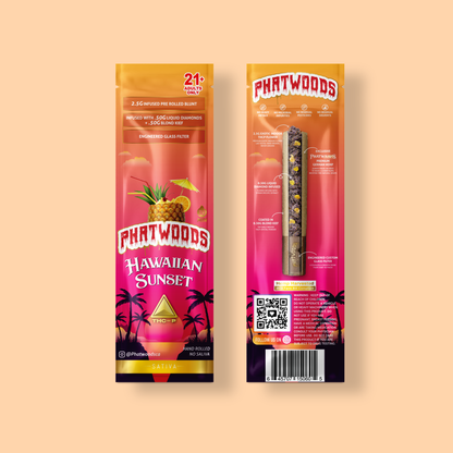 PHATWOODS 3.5Gram THC-P Infused PreRoll Cigars.