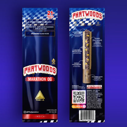 PHATWOODS 3.5Gram THC-P Infused PreRoll Cigars.