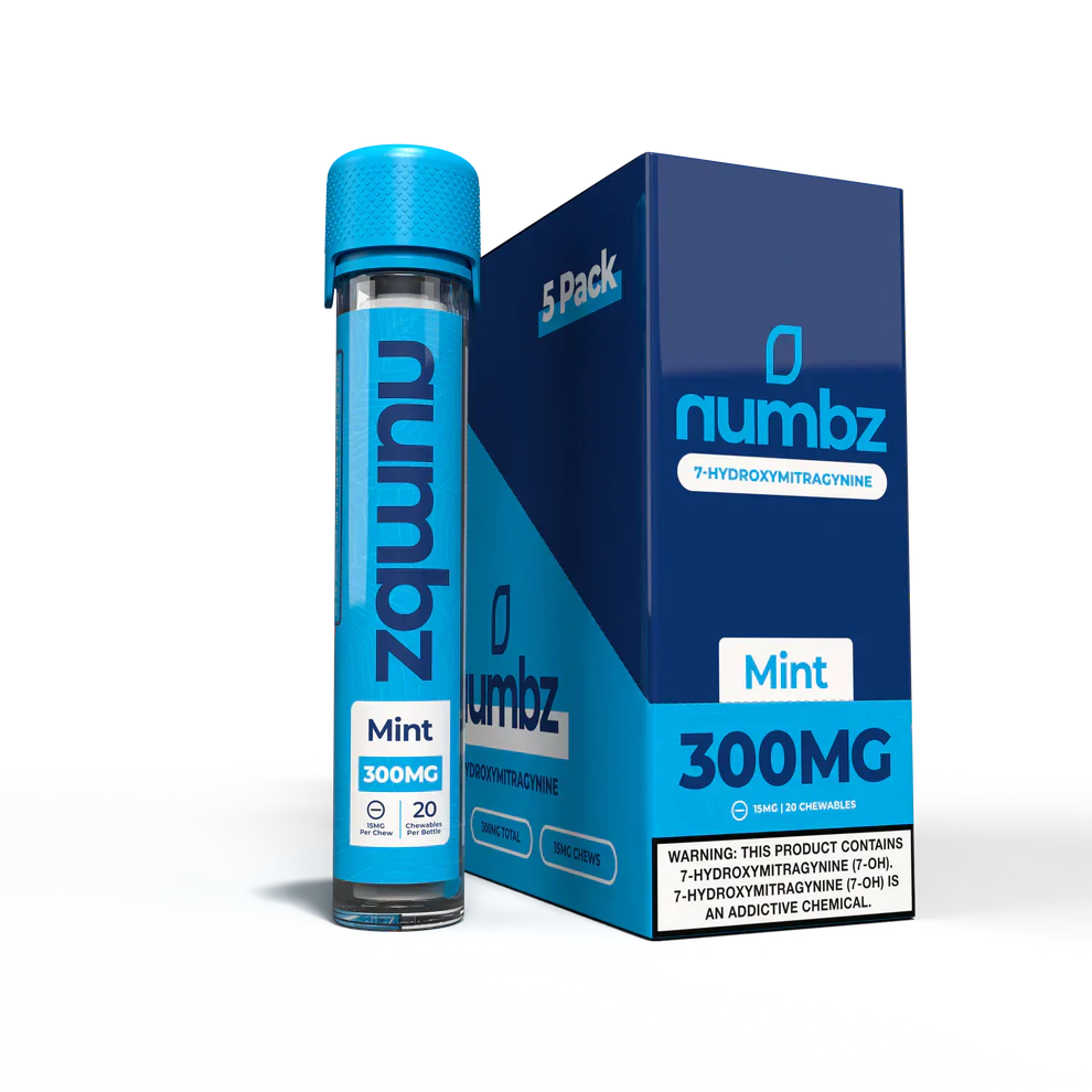 Numbz 300mg Advance Kratom Tablets