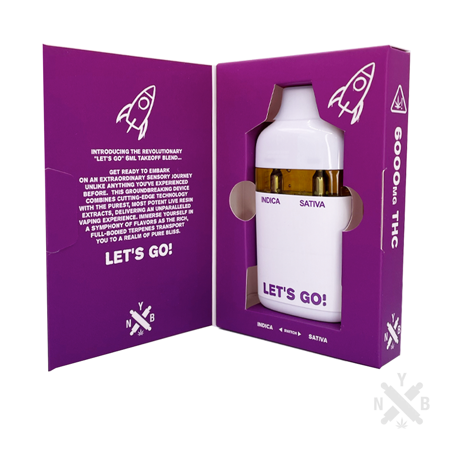 NYB 6ml Takeoff Live Resin Blend Disposable Vape