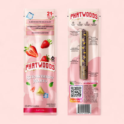 PHATWOODS 3.5Gram THC-P Infused PreRoll Cigars.