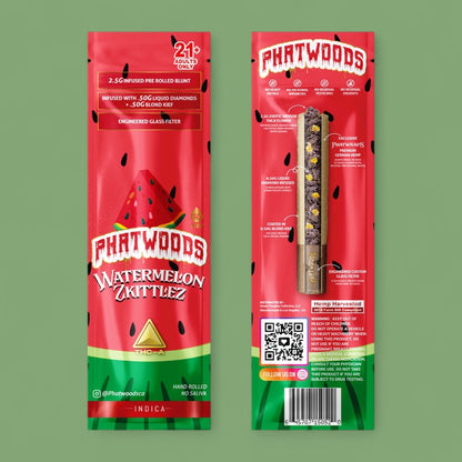 PHATWOODS 3.5Gram THC-P Infused PreRoll Cigars.