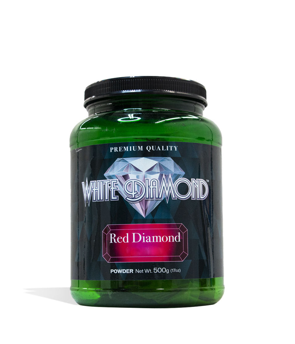 Red Diamond White Diamond Supplement Powder 500g Front View on White Background