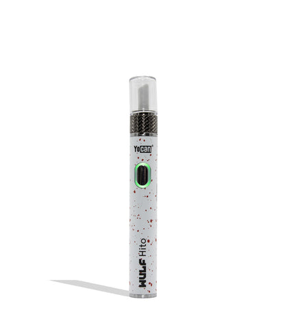 Wulf Mods Hito Knife Kit white red  spatter colorway on a white background