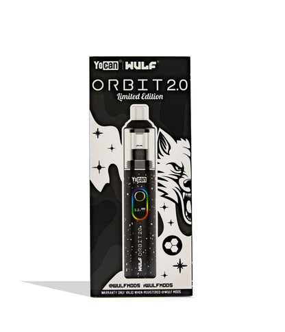 Wulf Orbit 2.0 black white spatter box front