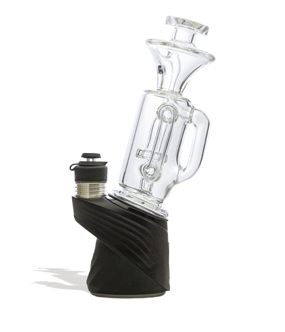 Clear Wulf Mods Quake  Puffco Peak Top with Peak Front View on White Background