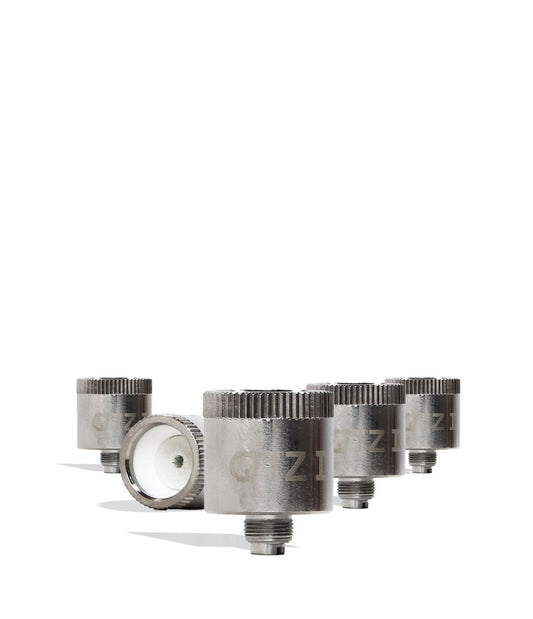 Yocan Nestor Replacement Coils 5pk Front View on White Background